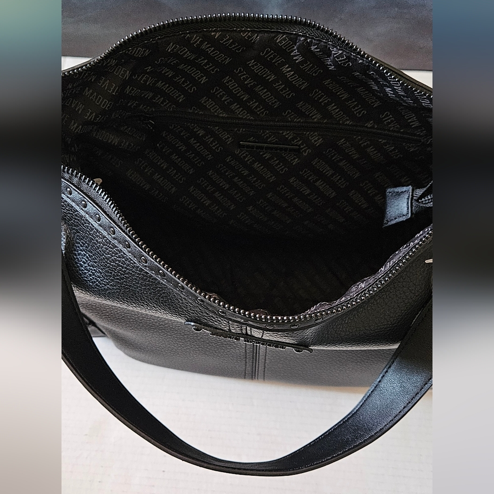 Steve Madden Black Hobo Bag NWT - Picture 8 of 16